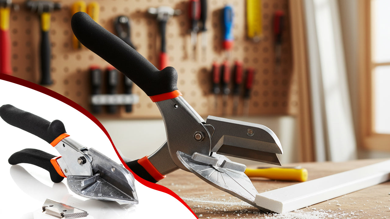 ANGLE SHEARS FOR CUTTING ANGULAR PROFILE STRIPS DIAGONAL PLIERS + 10 BLADES Product weight with unit packaging 0.4 kg
