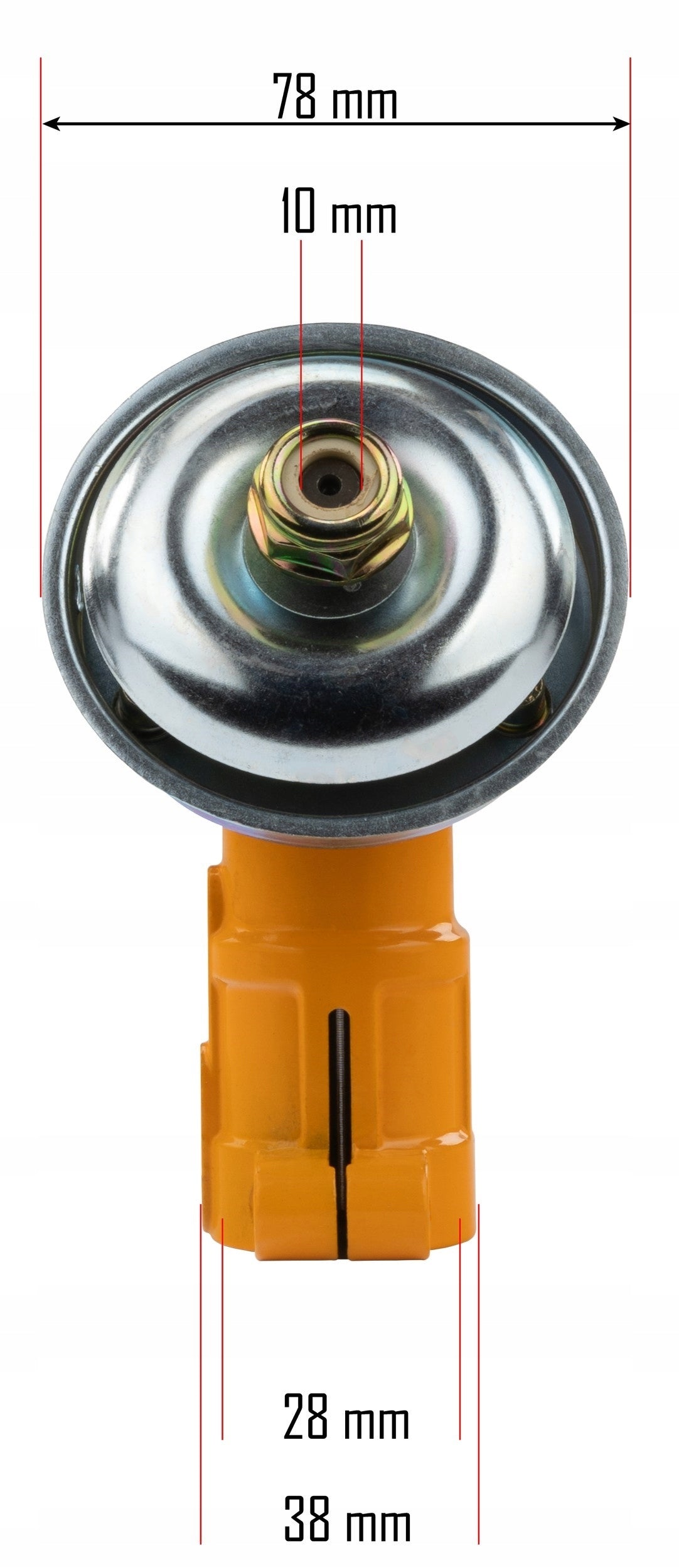 ANGLE TRANSMISSION FOR COMBUSTION SCYTHE POWERMAT DEMON NAC 9 CUTTERS M10 28mm Manufacturer code PRZEKŁADNIA_PM-KS-600T-PR