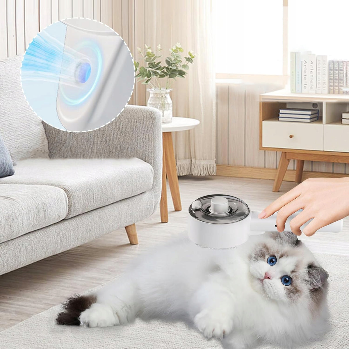ANIMAL CAT DOG STEAM BRUSH ELECTRIC FOR HAIR CARE Manufacturer code 6PT01676988