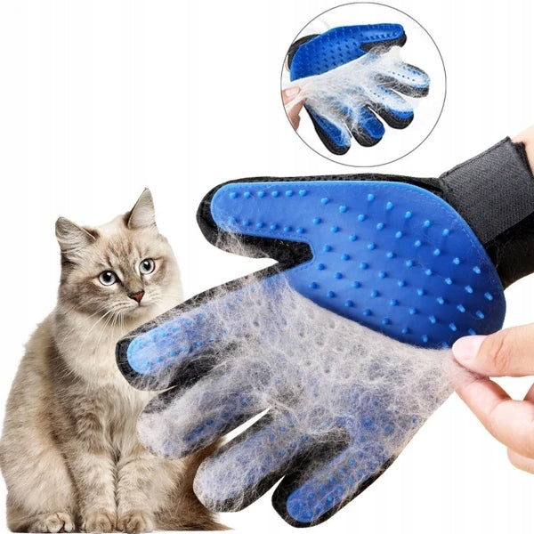 ANIMAL COMBING GLOVE BRUSH TRIMMER COMB REMOVES HAIR Brand no brand