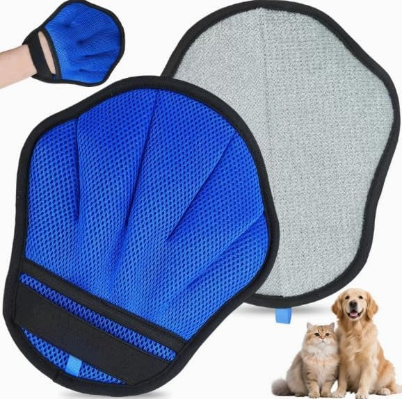 ANIMAL HAIR REMOVAL GLOVES 2 PCS MAGNETIC