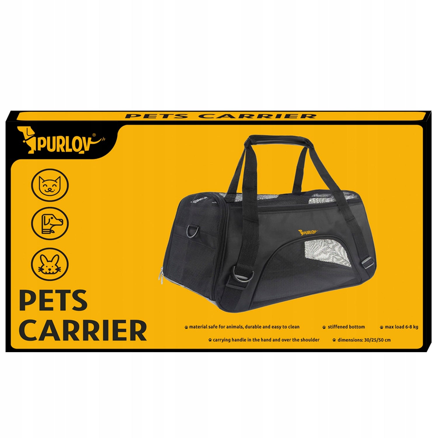 ANIMAL TRANSPORTER CAT DOG CARRIER BAG Product height 30 cm