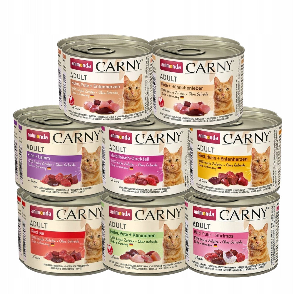 ANIMONDA Carny Adult mix of flavors wet cat food 16x200g