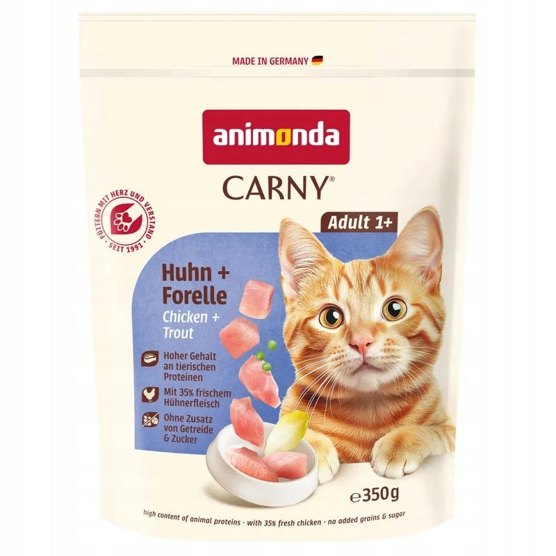 ANIMONDA Carny Cat chicken with trout 350g dry cat food