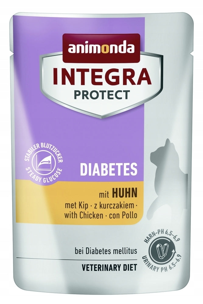 ANIMONDA INTEGRA PROTECT DIABETES CHICKEN 85G