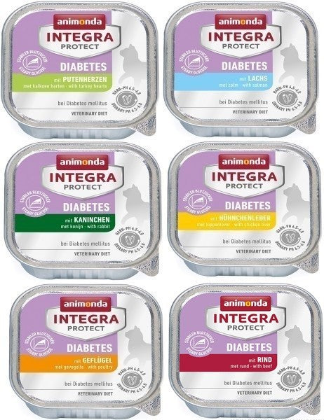 ANIMONDA INTEGRA Protect DIABETES Salmon tray 100g Brand Animonda