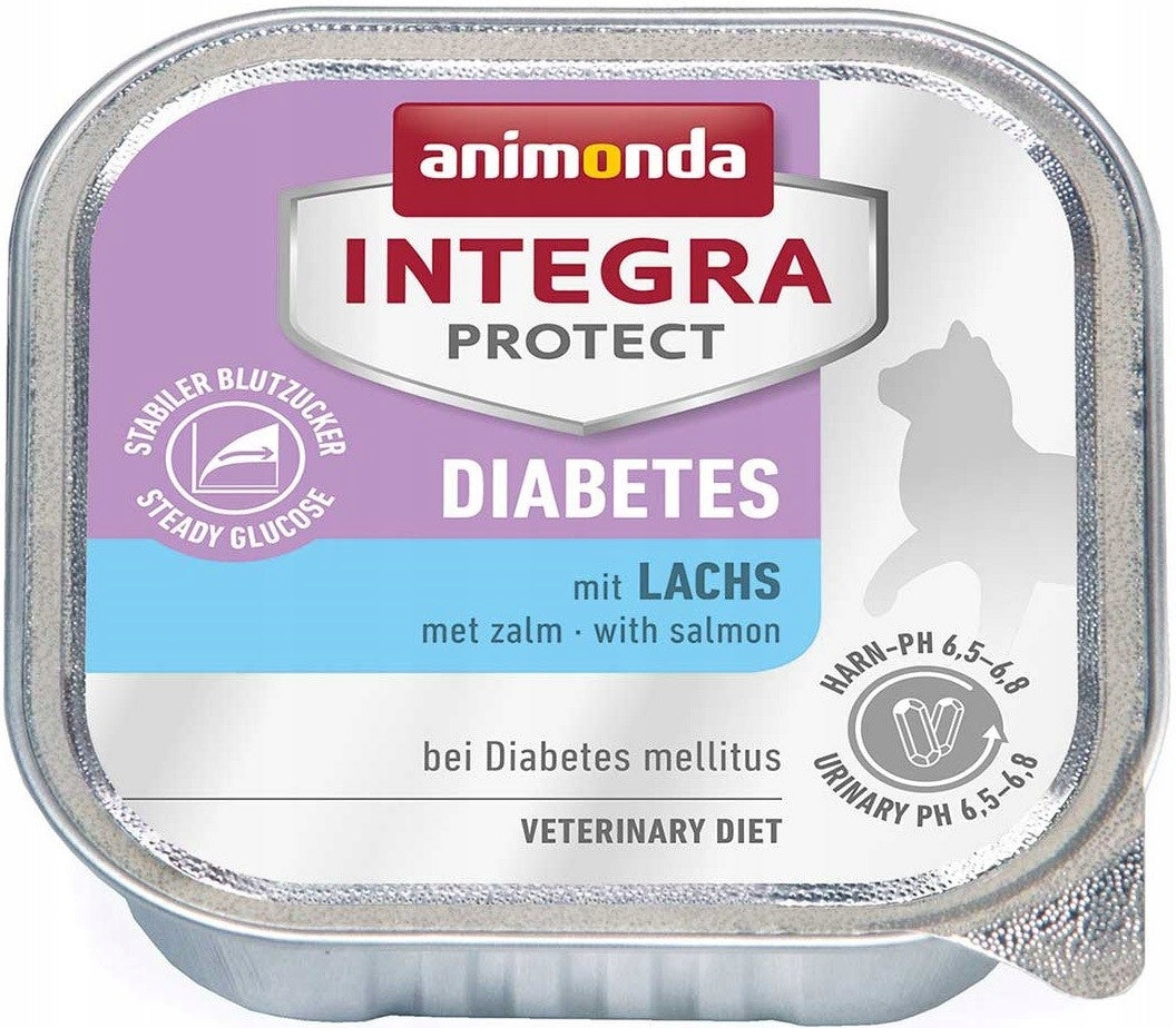 ANIMONDA INTEGRA Protect DIABETES Salmon tray 100g