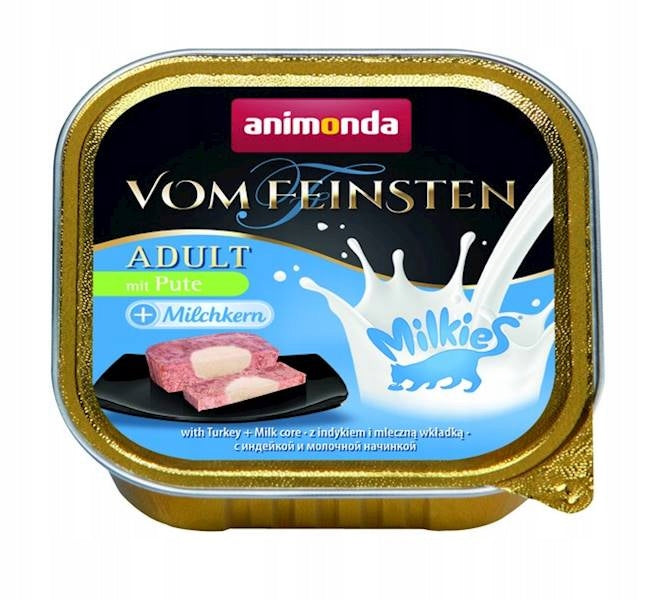 ANIMONDA VOM FEINSTEN MILKIES CAT TURKEY MILK 100G UN