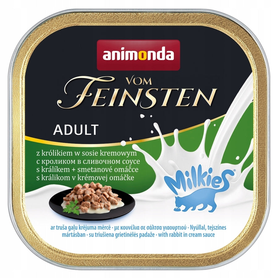 ANIMONDA VOM FEINSTEN RABBIT IN CREAM SAUCE 100G