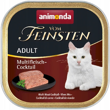 ANIMONDA Vom Feinsten Cat ADULT Meat Cocktail 100g Packaging status original