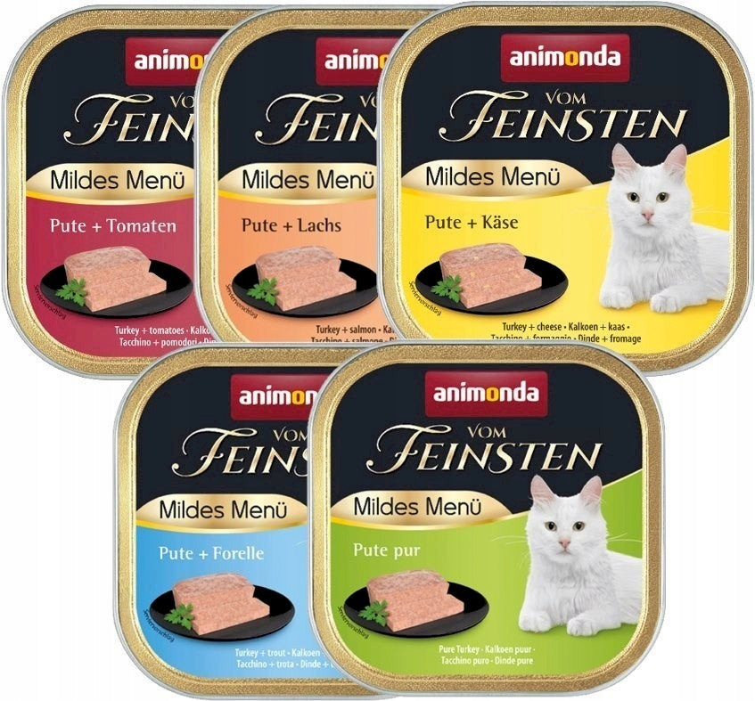 ANIMONDA Vom Feinsten Cat Menue Turkey Trout 100g Date Manufacturer code 4017721838641