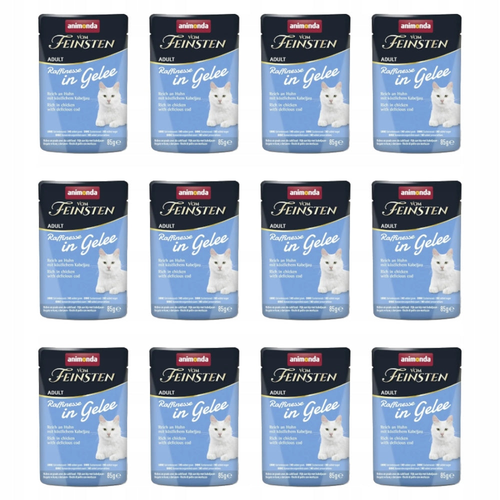 ANIMONDA Wet Cat Food 85g Chicken with Cod Sachet Manufacturer code 4017721834032