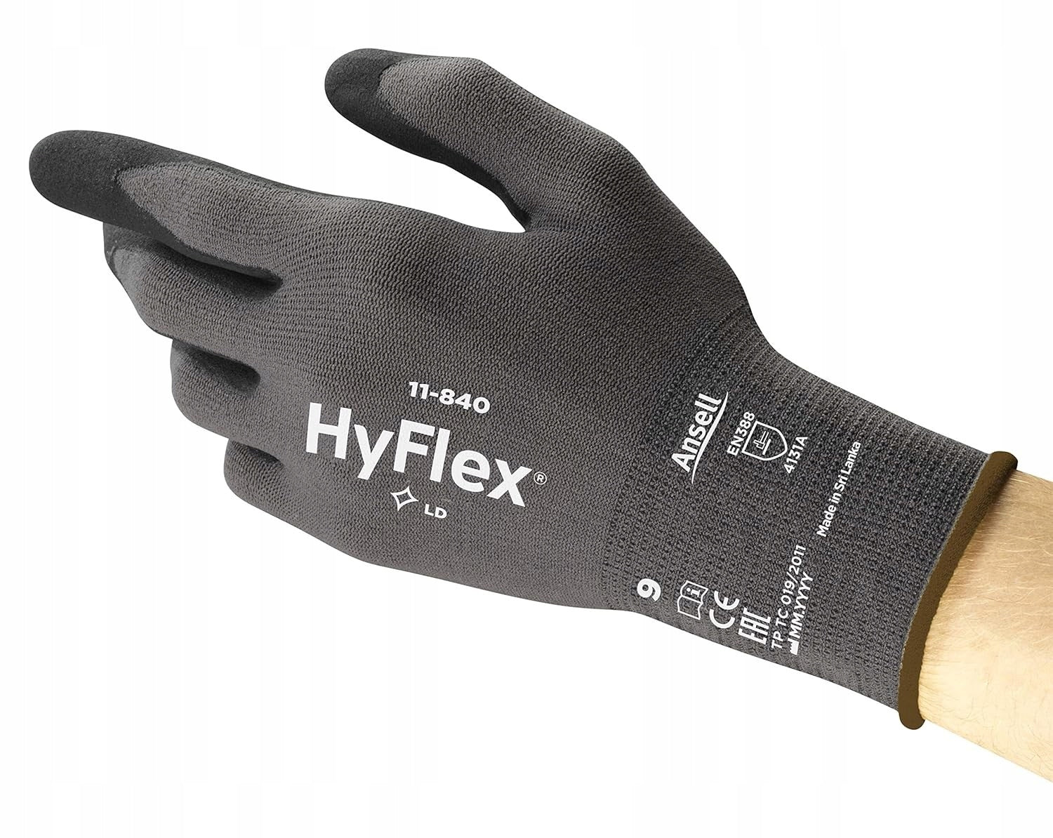 ANSELL HYFLEX 11-840 GLOVES Packaging status original