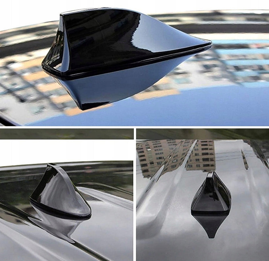 ANTENNA FM SHARK FIN WITH AMPLIFIER BLACK Manufacturer code 05257