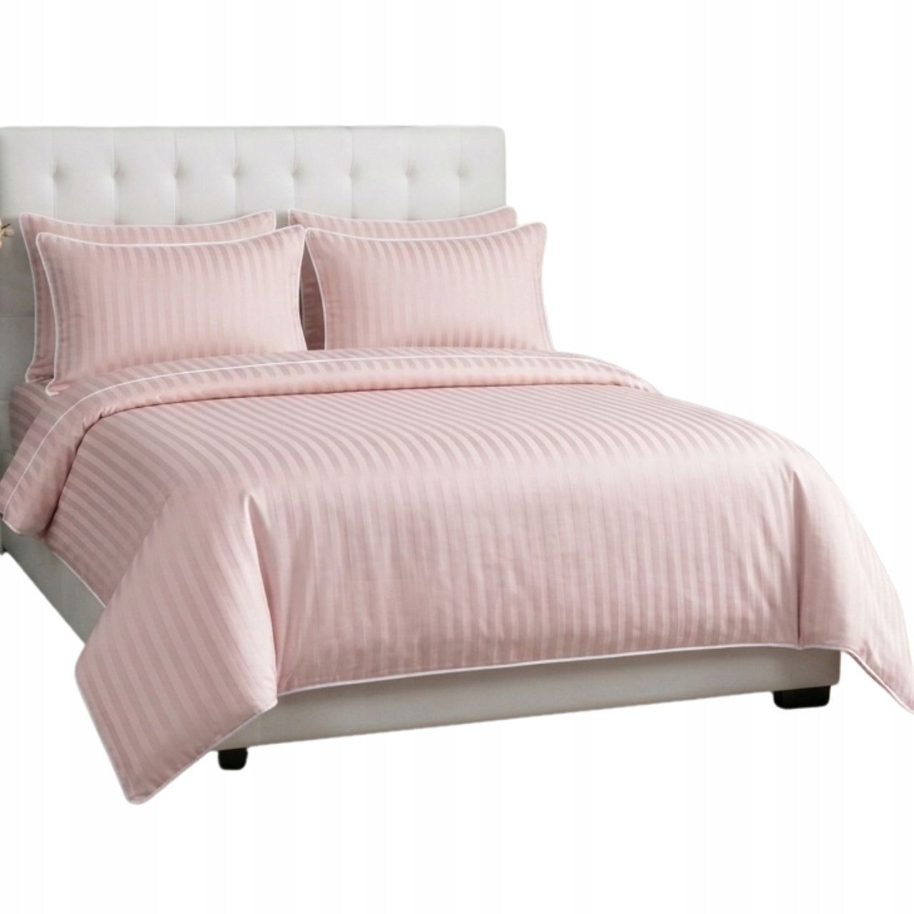 ANTI-ALLERGIC SATIN BEDDING 220x200 and 2x 70x80 SET OF 3 PARTS PATTERNS