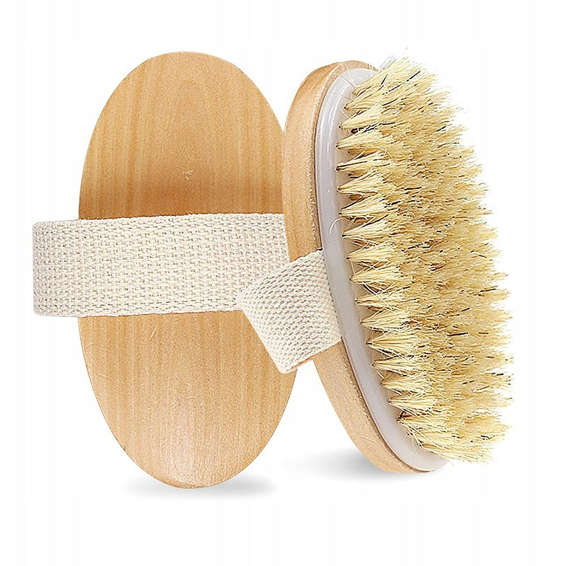 ANTI-CELLULITE DRY MASSAGE BRUSH WITH BODY AGAVE BRISTLES