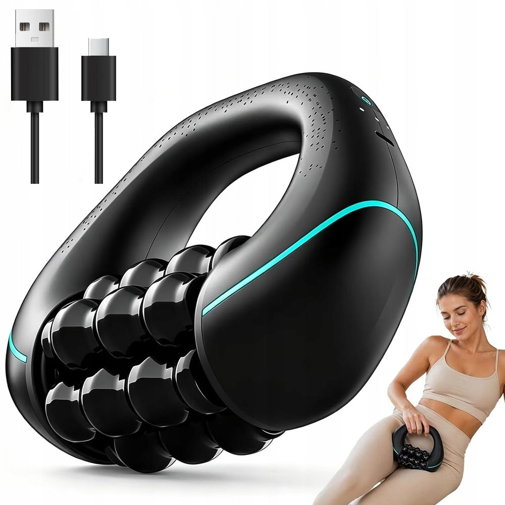 ANTI-CELLULITE ELECTRIC ROLLER MASSAGER FOR BODY HEATED ADJUSTABLE