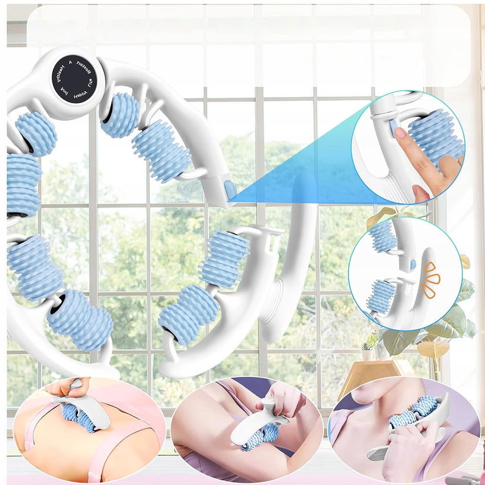 ANTI-CELLULITE MANUAL MASSAGER WITH ROLLERS FOR LYMPHATIC DRAINAGE OF THE SKIN Packaging status original