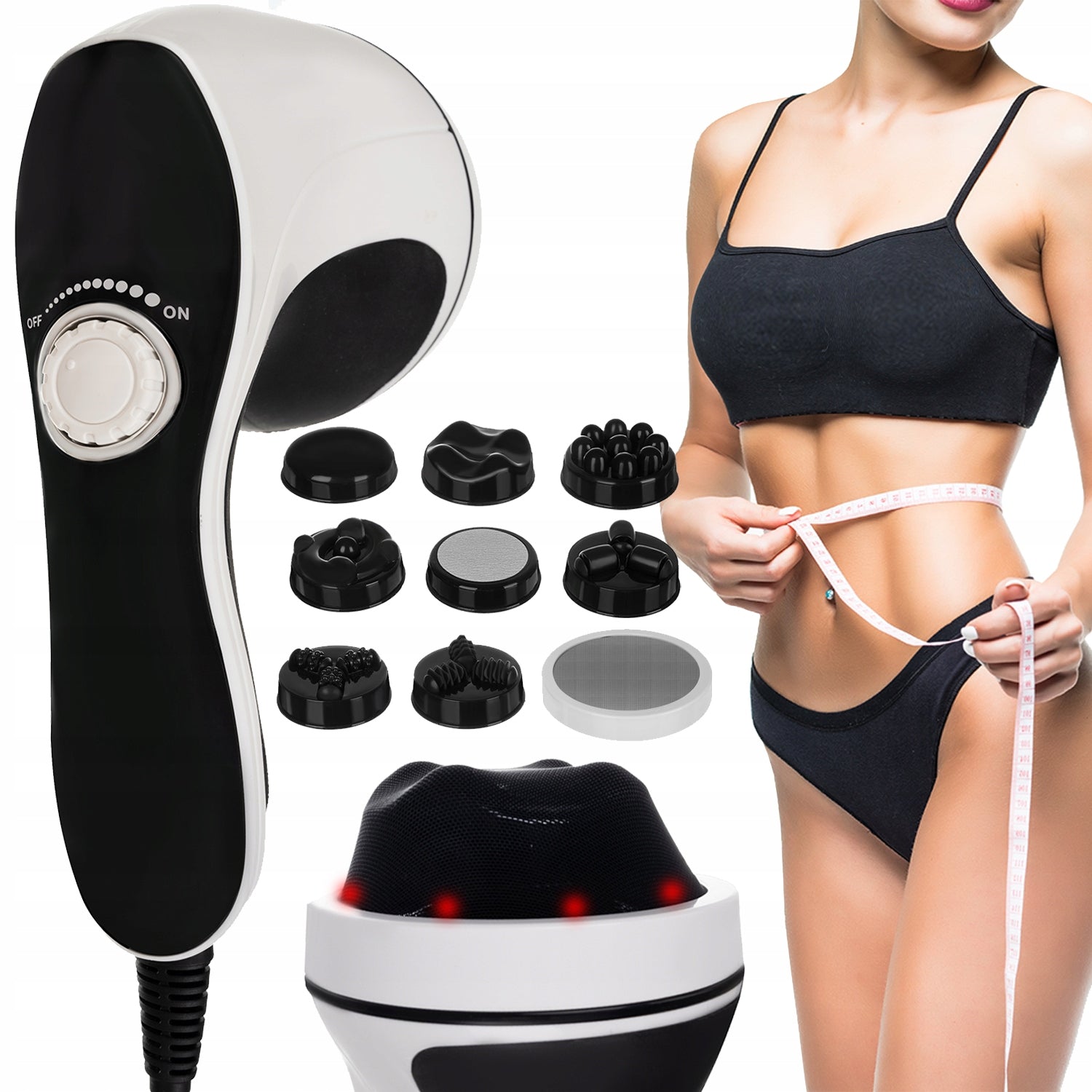 ANTI-CELLULITE MASSAGE GUN SLIMMING MASSAGER FOR CELLULITE 9in1 Brand 911