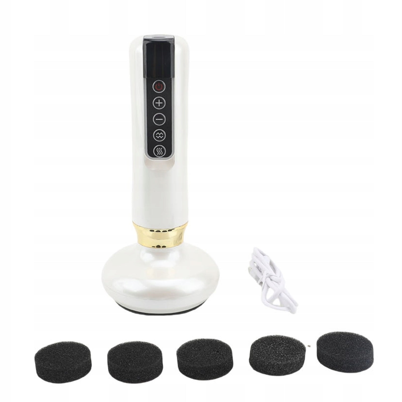 ANTI-CELLULITE MASSAGER ELECTRIC BUBBLE CHINESE WARMING 3IN1 WHITE Brand no brand
