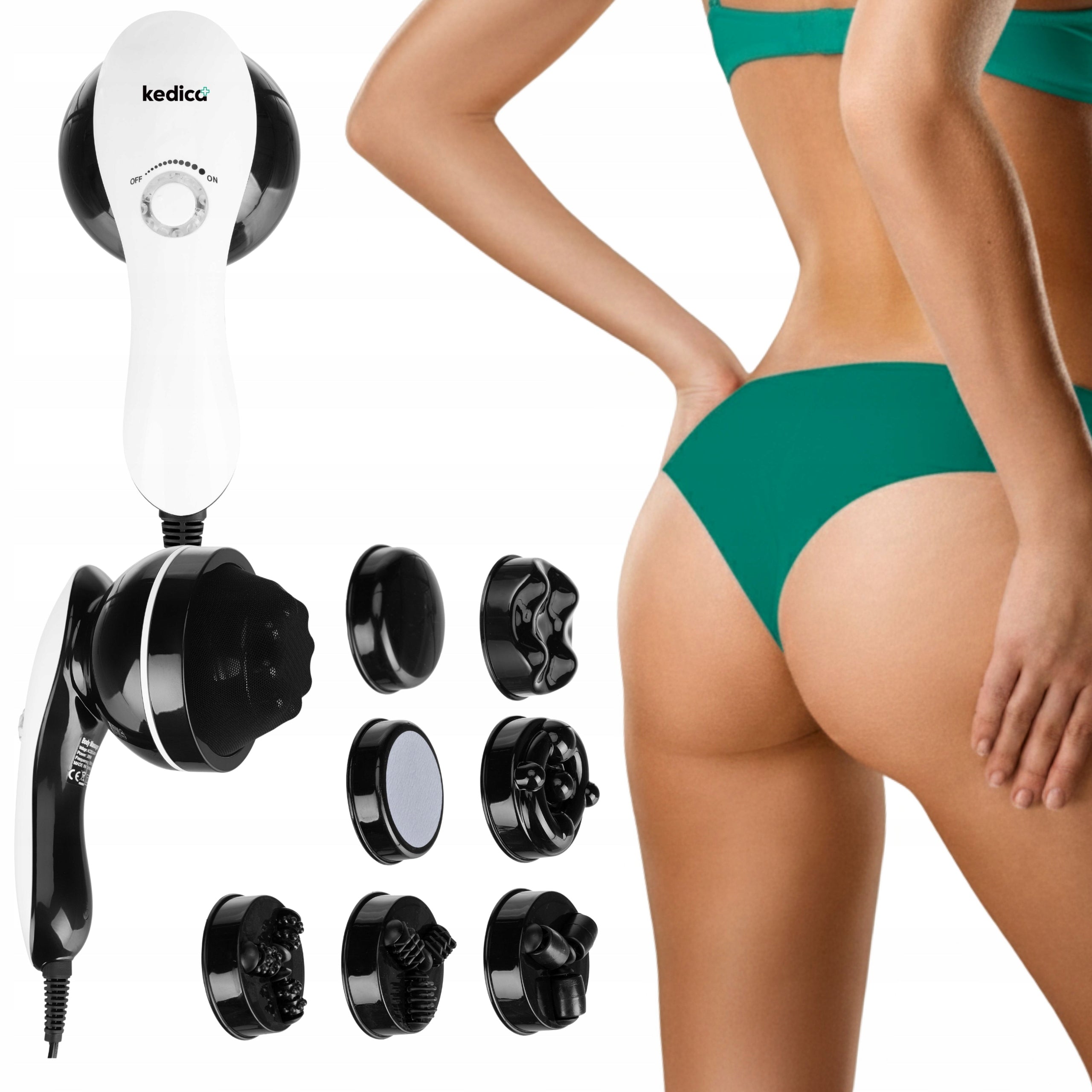 ANTI-CELLULITE MASSAGER ELECTRIC VIBRATION FIRMING KEDICA