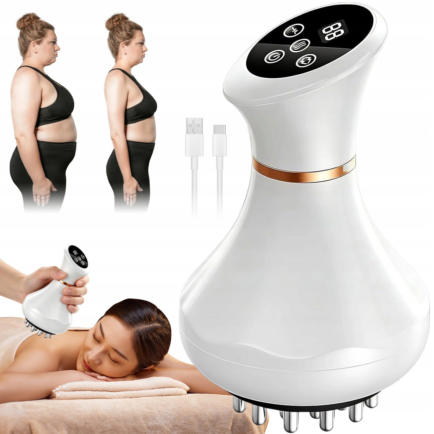 ANTI-CELLULITE MASSAGER SLIMMING GUN FOR LEG BODY FIRMING