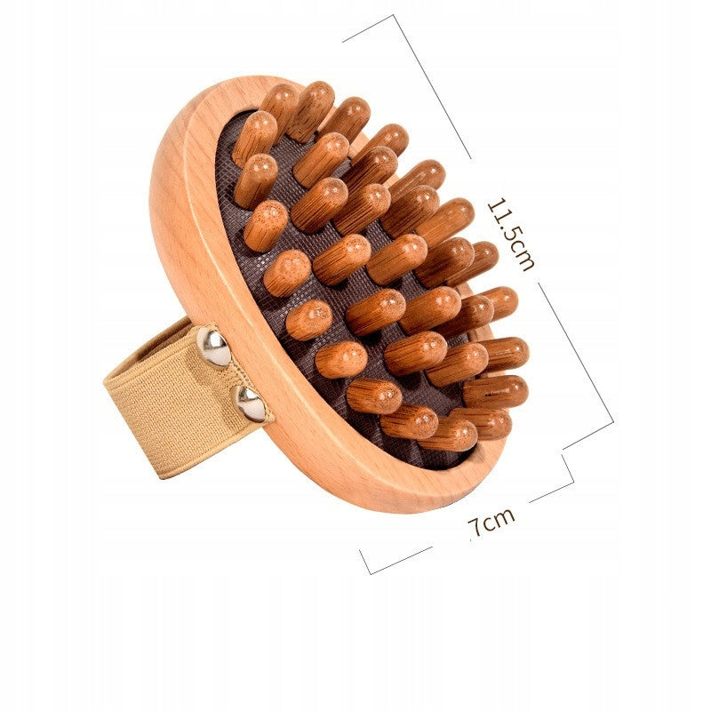 ANTI-CELLULITE MASSAGER WOODEN BRUSH WITH PROJECTIONS Medical device no