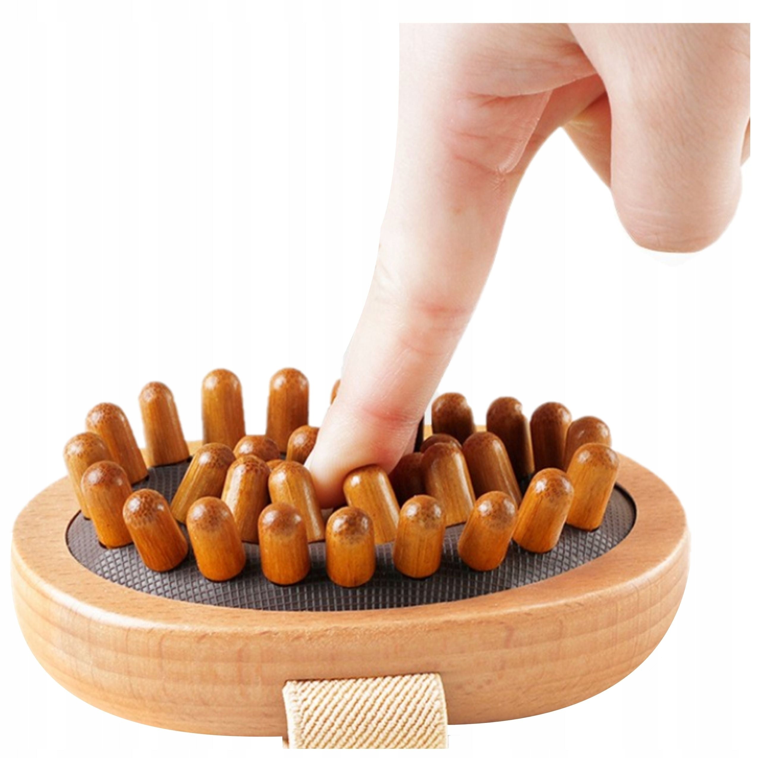 ANTI-CELLULITE MASSAGER WOODEN BRUSH WITH PROJECTIONS Packaging status original