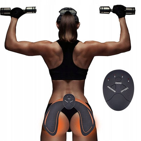 ANTI-CELLULITE MOBILE BODY MUSCLE ELECTROSTIMULATOR EMS FOR BUTTOCKS