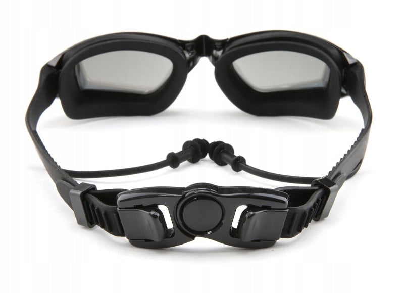 ANTI FOG SWIMMING POOL SWIMMING GOGGLES WITH EARPLUGS + CASE Manufacturer code Okulary Pływackie na Basen z Zatyczkami