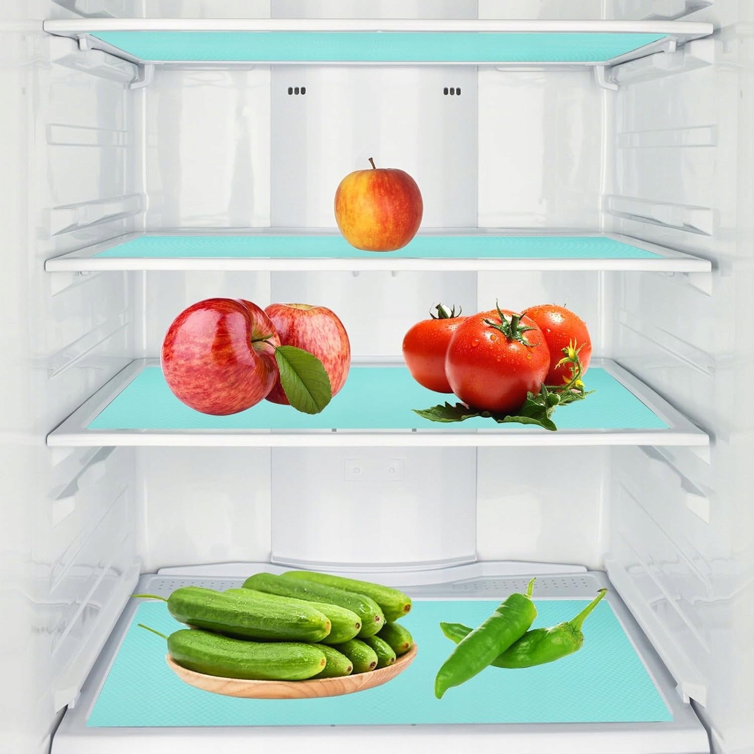 ANTI MOLD MAT FOR REFRIGERATOR ANTIBACTERIAL PROTECTIVE 4 PIECES FOR SHELVES Number of pieces 4 pcs