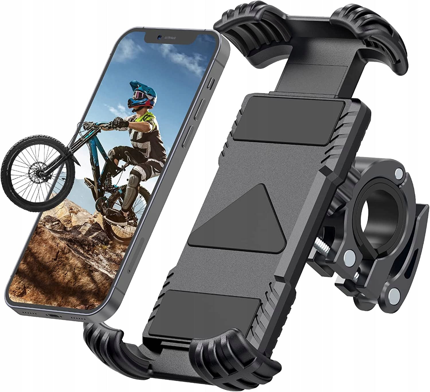 ANTI-SHOCK PHONE HOLDER BIKE MOTOR STEERING WHEEL