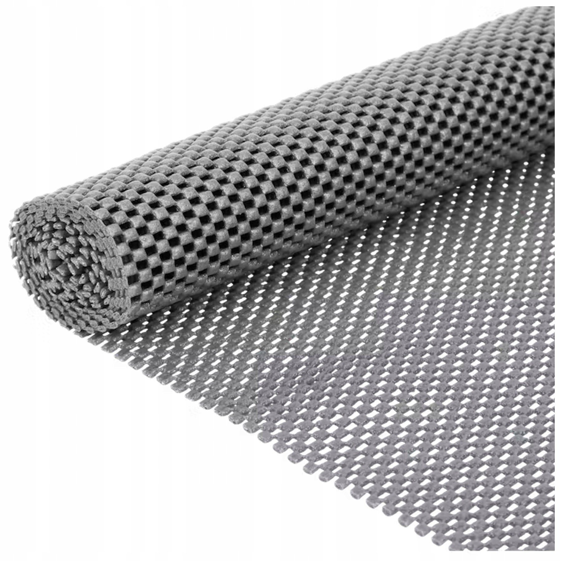 ANTI-SLIP MAT FOR BATHROOM CABINET DRAWER 125x45 LARGE GREY PROTECTIVE
