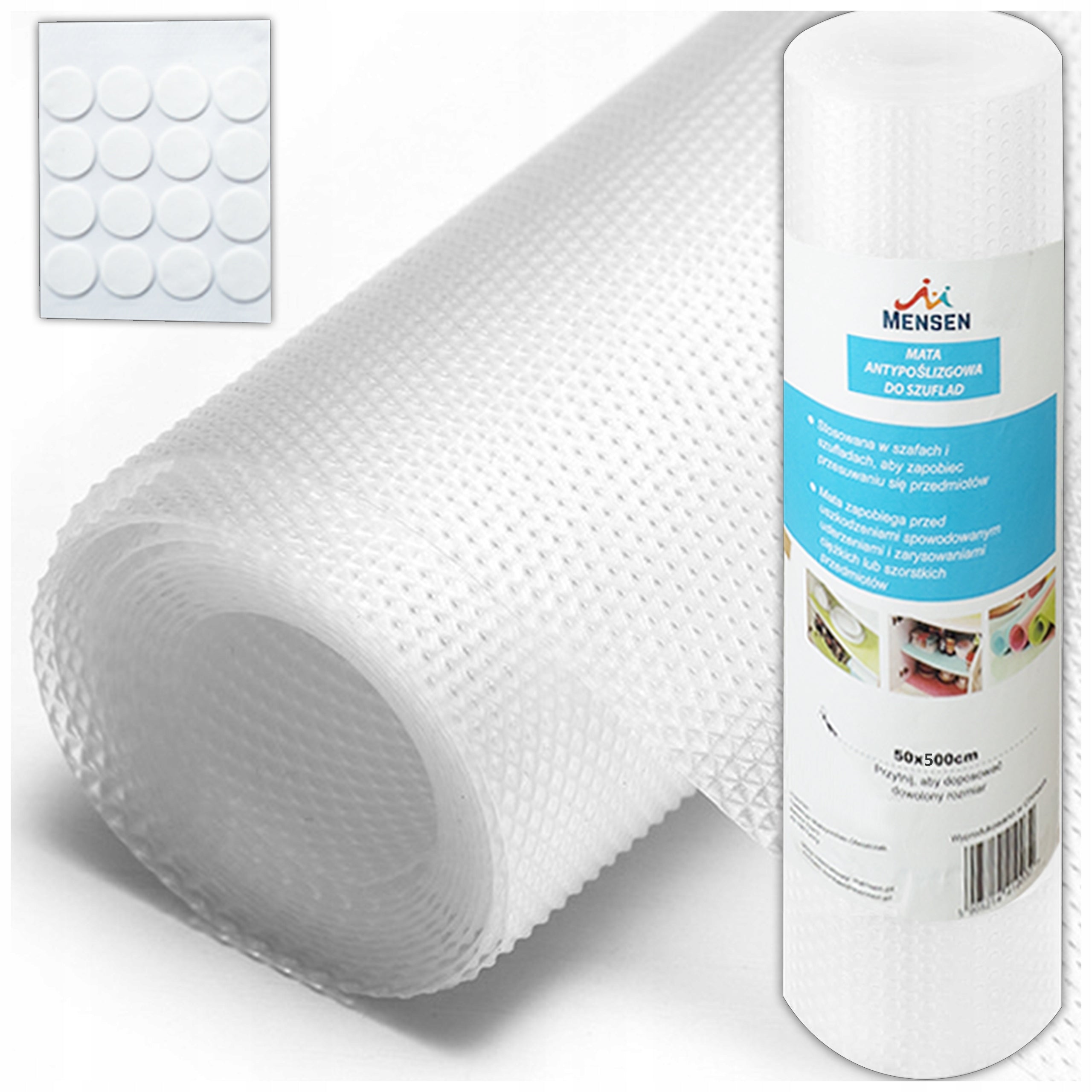 ANTI-SLIP MAT FOR CABINET DRAWERS PROTECTIVE PAD 500x50 THICK ROLL