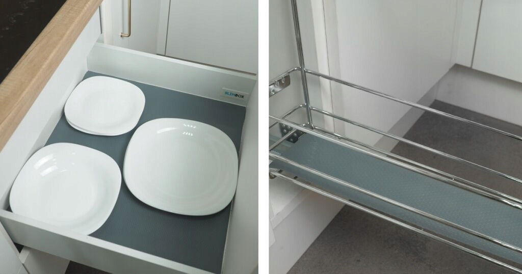 ANTI-SLIP MAT FOR DRAWER cabinets 500*1500mm GREY protective insert Manufacturer code 77156