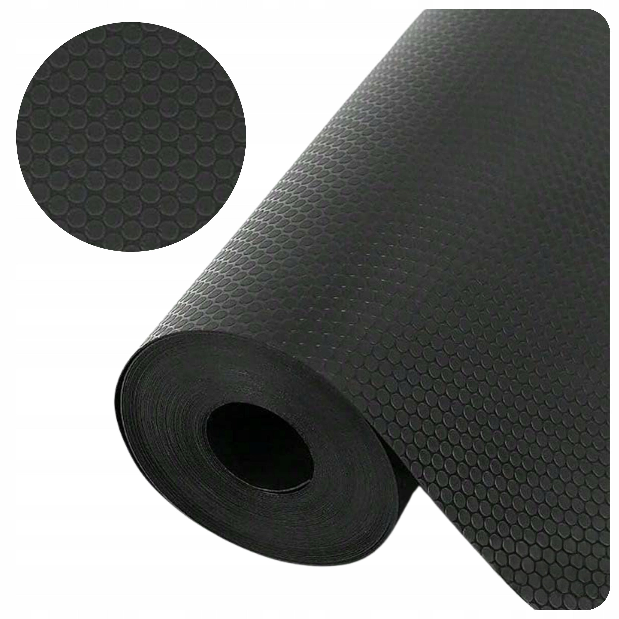 ANTI-SLIP MAT FOR DRAWERS PROTECTIVE PAD 500x50 cm BLACK