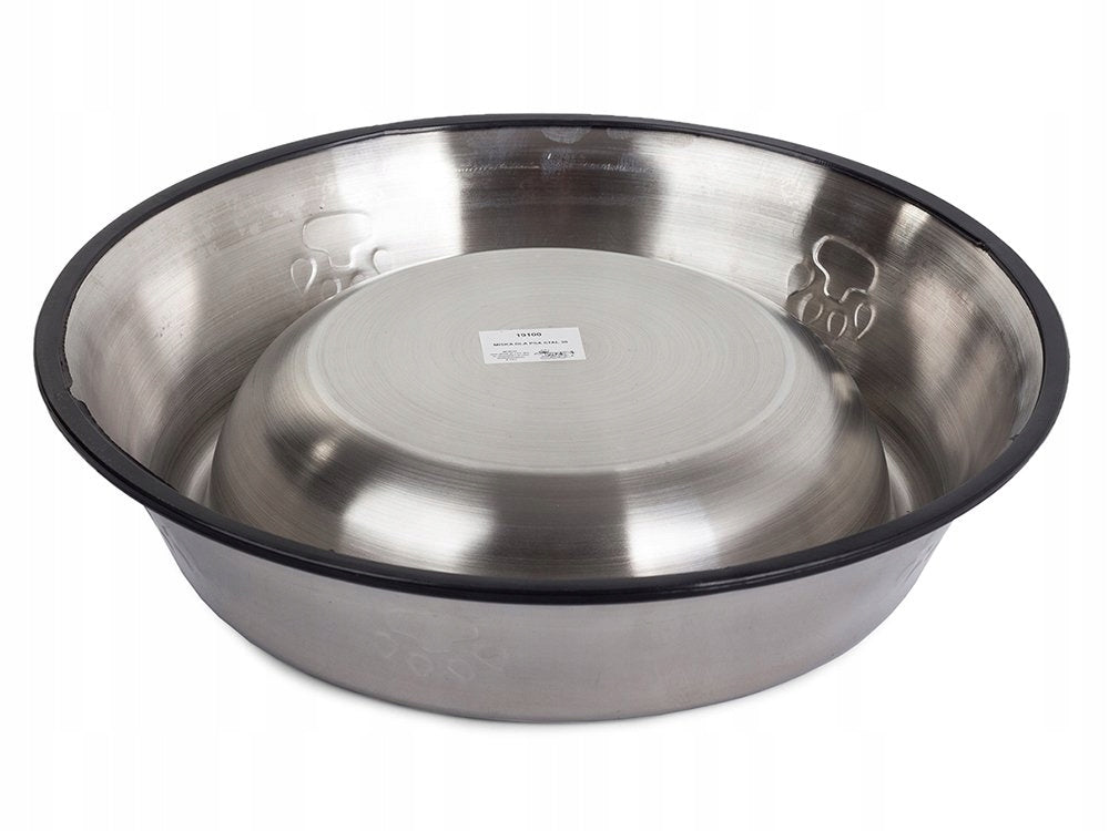 ANTI-SLIP METAL BOWL FOR DOG AND CAT, FOR FOOD AND WATER, LARGE 1.3L Device type single bowl
