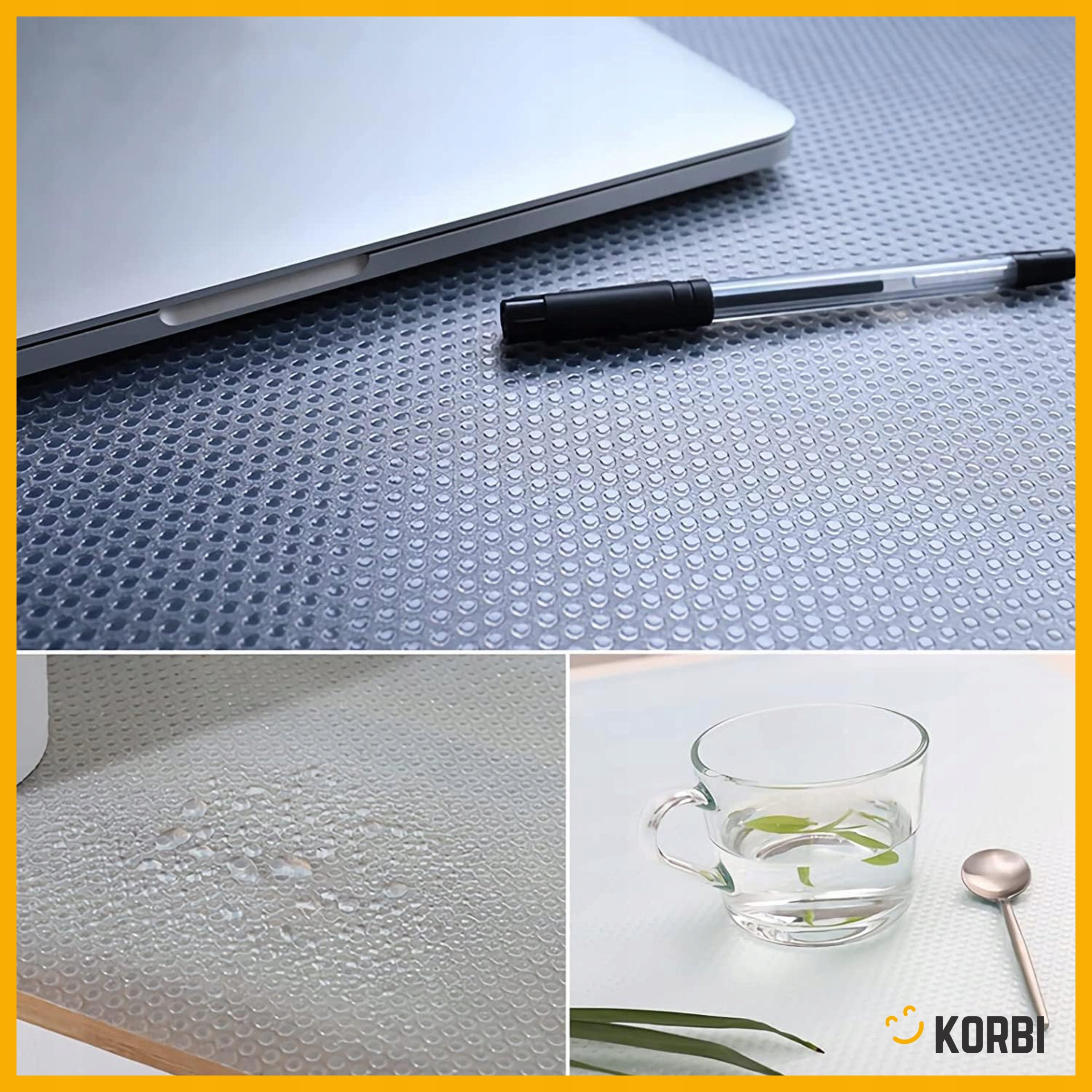 ANTI-SLIP PROTECTIVE MAT FOR CABINET DRAWERS PAD ROLL 500x50 WHITE Packaging status original