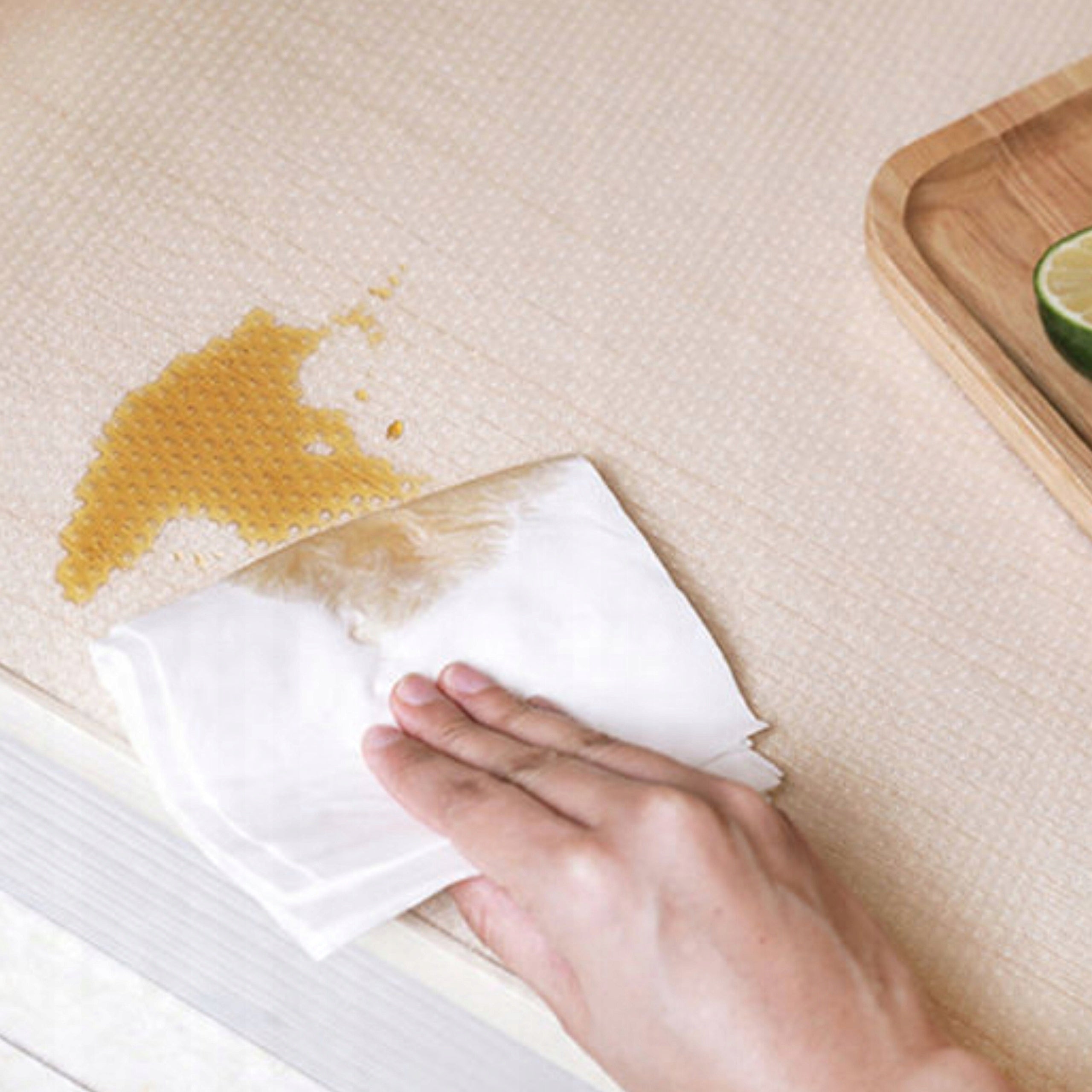 ANTI-SLIP PROTECTIVE MAT FOR CABINET DRAWERS, WHITE, 500X50, FREEBIE KNIFE Brand Mercurial