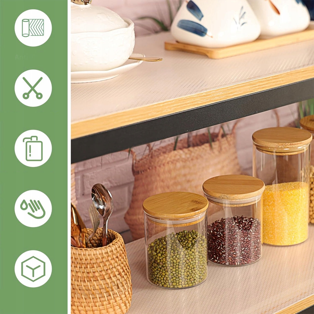 ANTI-SLIP PROTECTIVE MAT FOR TABLE CABINET DRAWERS 600X60 CM Product width 60 cm