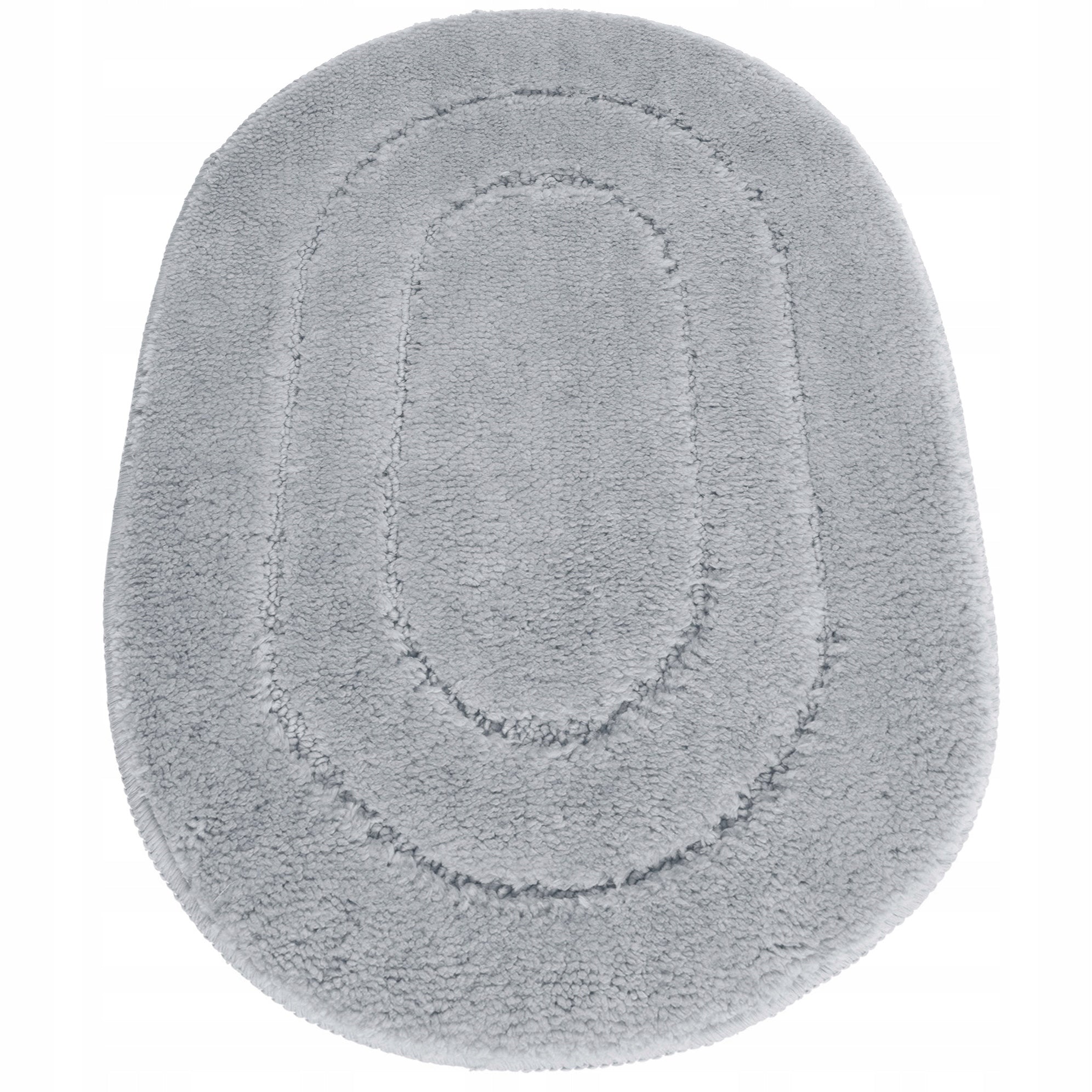 ANTI-SLIP RUG SOFT ABSORBENT GREY FOR WASHING 50x80CM Thickness 16 mm