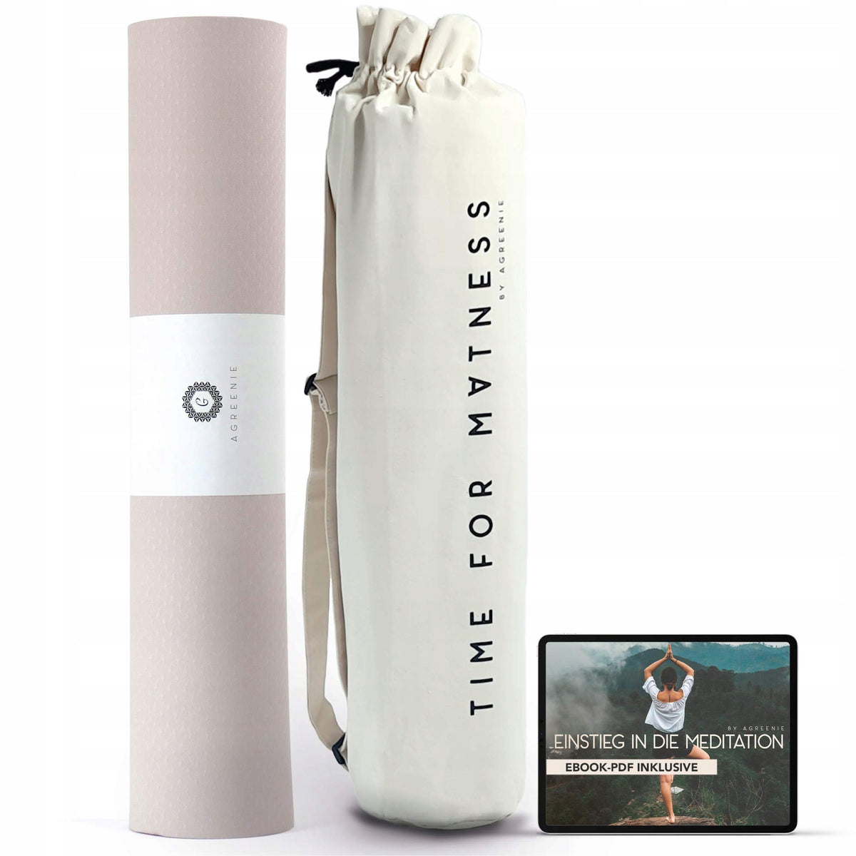 ANTI-SLIP YOGA EXERCISE MAT 183x68 Color multicolor