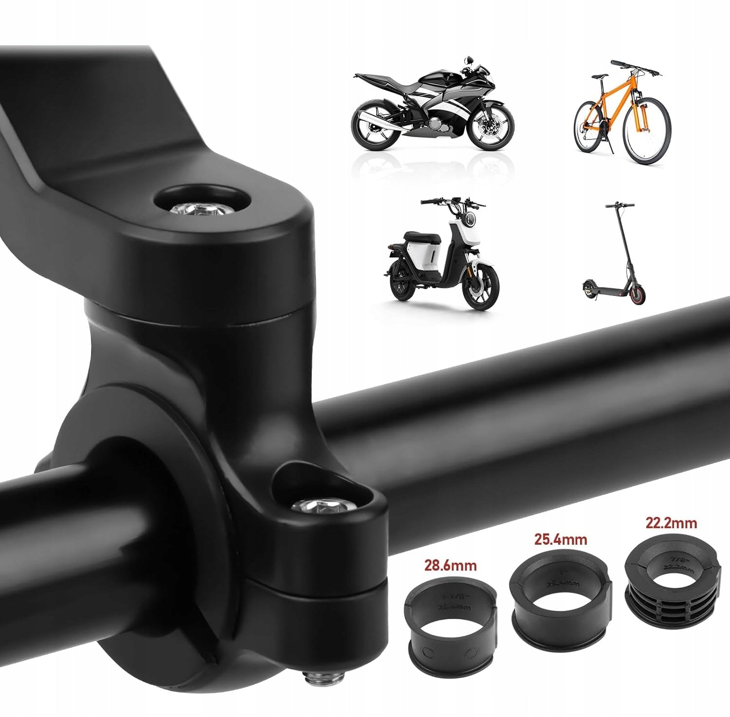 ANTI-VIBRATION MOTORCYCLE BIKE HOLDER FOR QUICK LOCK Koanni Manufacturer code hol65