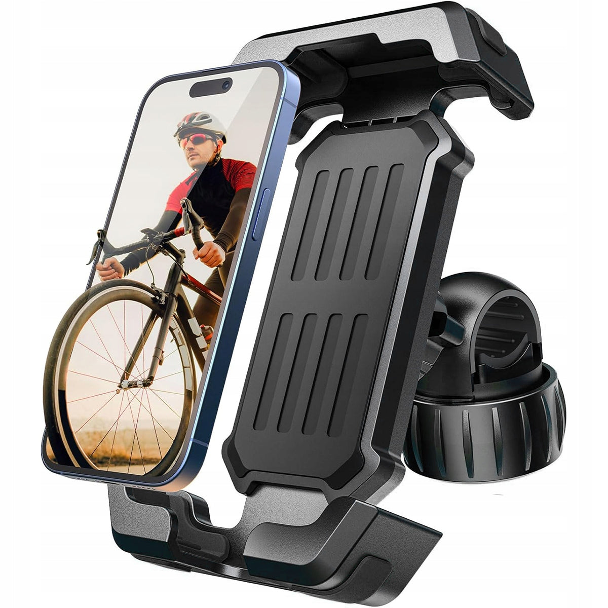 ANTI-VIBRATION MOTORCYCLE BIKE PHONE HOLDER Packaging status original