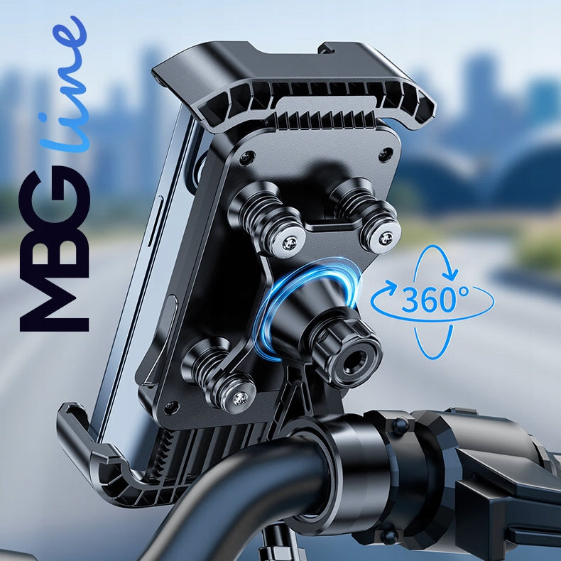 ANTI-VIBRATION ROBUST MOTORCYCLE BIKE HOLDER FOR PHONE MBG line MBM Model MBM ULTRA