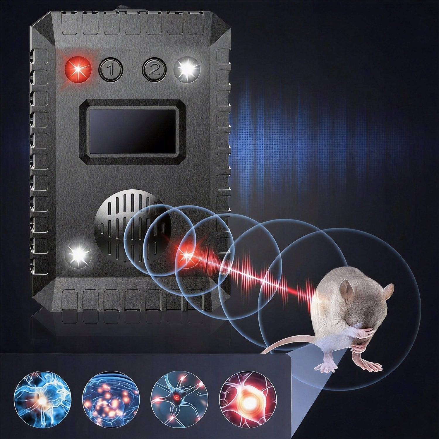 ANTIKUNA FOR CAR EFFECTIVE DETERRENT FOR ELECTRONIC MARTENS FOR CAR Batteries included yes