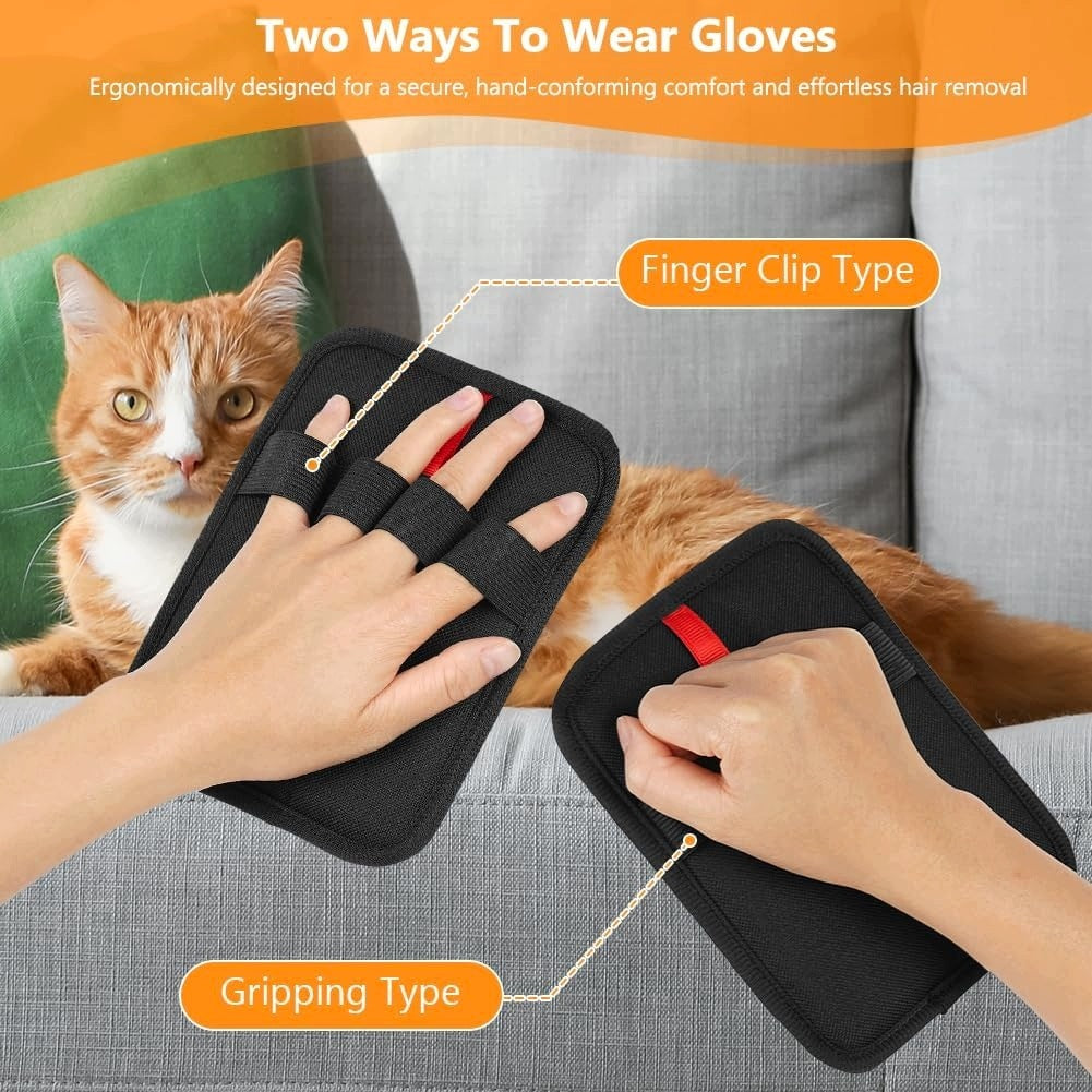 ANTISTATIC GLOVES FOR REMOVING HAIR FROM ANIMAL HAIR Manufacturer code 0024258450288