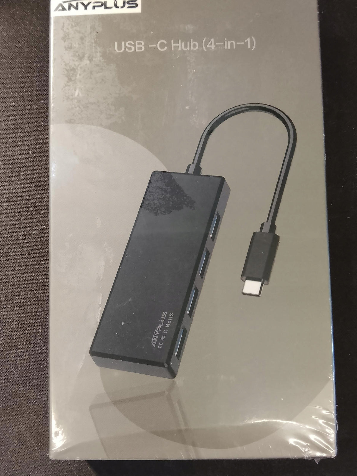 ANYPLUS USB-C Hub, 4-Port USB 3.0 Splitter Customs tariff code 84718000