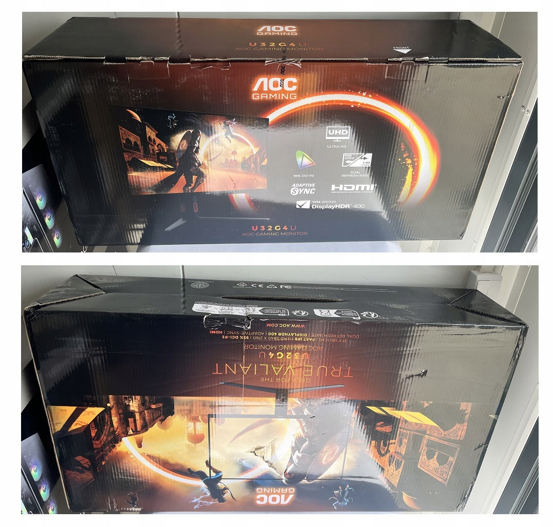 AOC Monitor 31.5" U32G4U 4K UHD Fast IPS 0,5ms 160Hz HDMI DP USB Pivot HDR Manufacturer code U32G4U