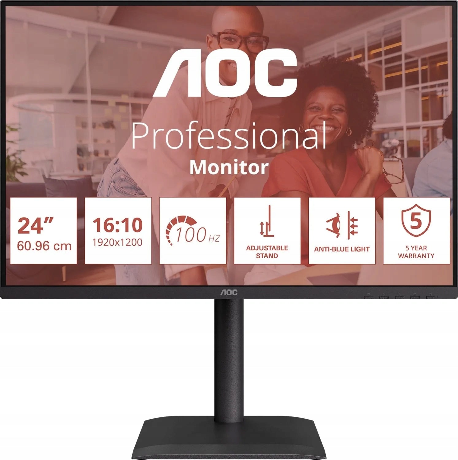 AOC X24E4U - 100Hz Full HD IPS 24" Packaging status original